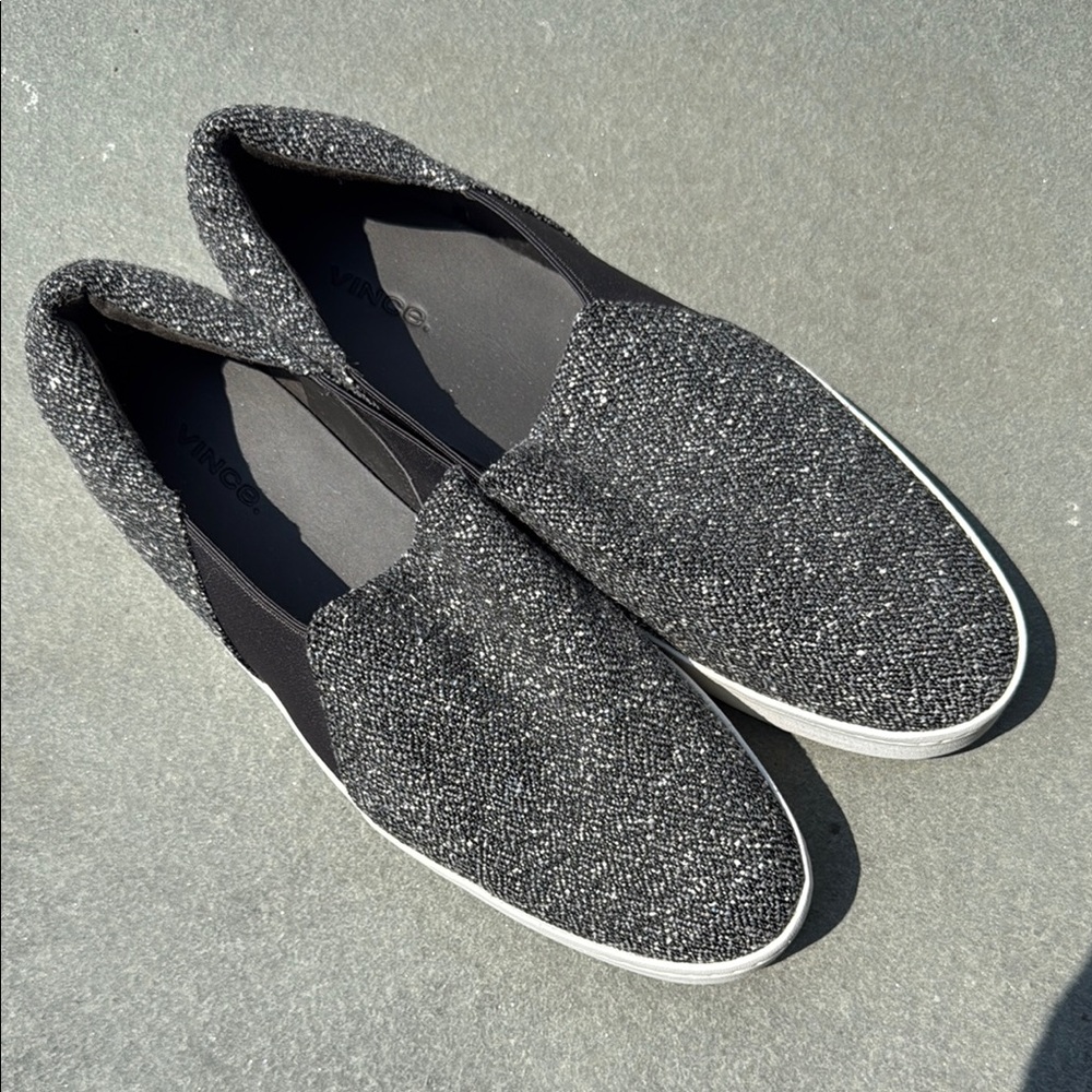 Vince Heather Gray Slip-on Sneakers Size 11